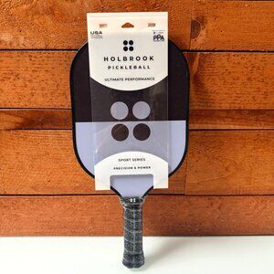 Holbrook Sport Midnight Pickleball Paddle Performance Court - Black/Grey NEW